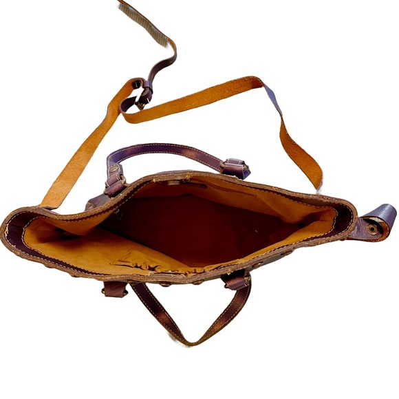 Vintage Patricia Nash Leather Tote Bag - Picture 6 of 7